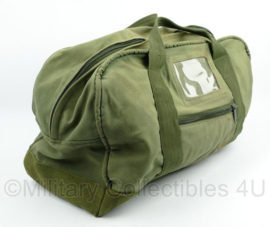 KMARNS Korps Mariniers parachute tas canvas - 54 x 25 x 30 cm - gebruikt - origineel