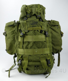 Zeldzame Defensie en Korps Mariniers Groene Lowe Alpine Saracen Groen rugzak 120 liter - 70 x 70 x 30 cm - origineel