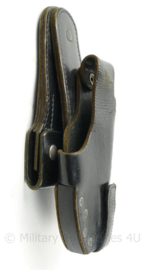 Politie lederen holster met draaimodule - 26 x 8½ x 6 cm - origineel