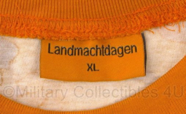 KL Landmacht oranje camo shirt met leeuw Landmachtdagen - maat XL - origineel