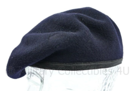 Britse leger donkerblauwe baret - merk Kangol  - maat 7 = 54 - origineel