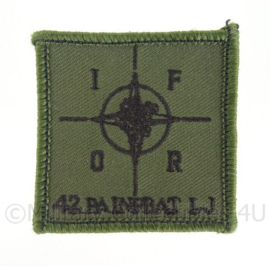 KL borst embleem 42 Pantser Infanterie Bataljon  - origineel