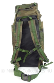 Korps Mariniers Grabbag Forest Woodland Camo rugzak - 40 liter - gebruikt - afmeting 70 x 38 cm - zeldzaam - origineel