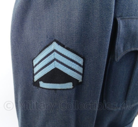 KLu Koninklijke Luchtmacht DT uniform jas - rang "sergeant der 1ste klasse" - jaren 60 - maat 48 - origineel