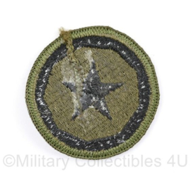 US Army Naoorlogs subdued embleem 9th Theater Command Support - diameter 5 cm - origineel