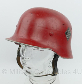 WO2 Duitse model Telefunken helm rood - origineel