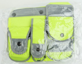 Britse Politie merk Aegis tassen PAAR met klittenband voor het kogelwerende vest - NIEUW in de verpakking - 24 x 27 cm - origineel