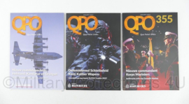 Korps Mariniers tijdschriften SET Qua Patet Orbis QPO 2020 - 29,5 x 21 x 1 cm - origineel
