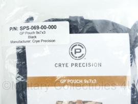 Crye Precision GP Pouch 9 x 7 x 3 BLACK - nieuw in verpakking - origineel