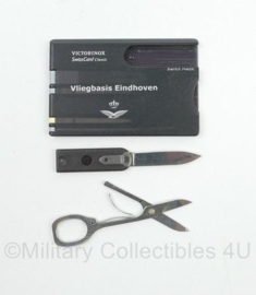 KLU Koninklijke Luchtmacht Vliegbasis Eindhoven Victorinox SwissCard Classic - 8 x 5,5 cm - origineel