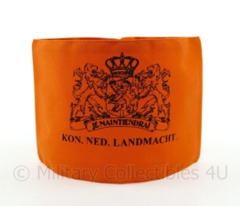 Armband Nederlandse Landstorm armband Kon. Ned. Landmacht oranje