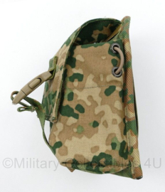 Defensie nieuwste model NFP Multitone MOLLE Small Utility Grenade pouch Sioen (= groter dan standaard Hand Grenade pouch) - 8 x 7 x 17 cm - nieuw - origineel