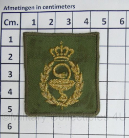 KL Nederlandse leger borst embleem Militair Farmaceutische Bekwaamheid - 5 x 5 cm - origineel