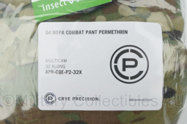 Crye Precision G4 NSPA Combat pant permethrine - nieuwste model 2023 - maat 32 Xlong - nieuw in verpakking - origineel