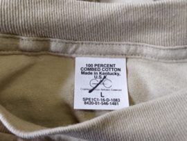 US Army GI Shirt Khaki  ONGEDRAGEN - Extra Small - origineel