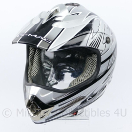 Motorhelm Tornado G-Mac Motorcross helm 417 - gebruikt door Politie - XL - origineel