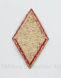 WO2 US army 5th infantry Division embleem - 7,5 x 4 cm - origineel