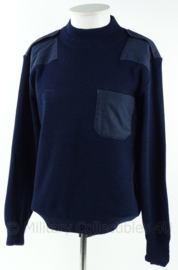 Nederlandse HEREN Commando trui Turtle Neck Donkerblauw - Small  - origineel