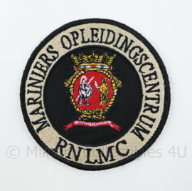 Korps Mariniers RNLMC Mariniers Opleidingscentrum embleem - met klittenband - diameter 9 cm
