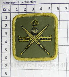 KCT Korps Commandotroepen borstembleem - met klittenband - 5,5 x 5,5 cm