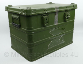 Aluminium leger K 470 transport kist groen 57 x 37,5 x 40 cm. - merk Zarges - origineel