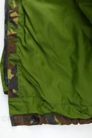 KL Nederlandse leger Woodland camo bilaminaat parka nat weer - gebruikt - origineel