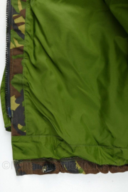 KL Nederlandse leger Woodland camo bilaminaat parka nat weer - gebruikt - origineel