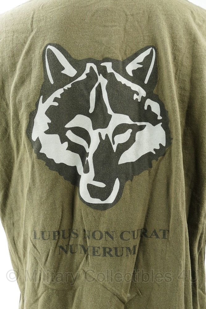KL T-shirt Lupus Non Curat Numerum Aigle Roemenie  - maat Large - gedragen - origineel