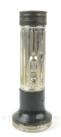 Russische lamp jaren 70 - chroom met zwart - lengte 17,5 cm. - origineel