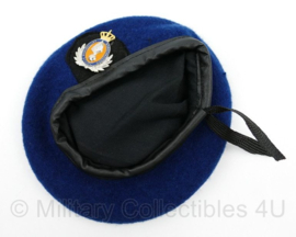 Mini KMAR Marechaussee baret - leuk als geschenk! - diameter 9 cm - origineel
