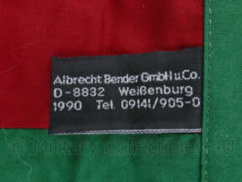 Defensie 42e Garde Jagers halsdoek - groen/rood - 34,5 x 24 cm - nieuw - origineel