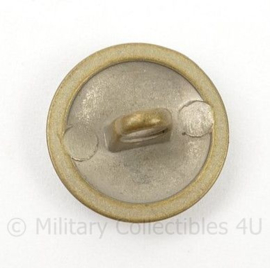 Vintage knoop met G en kroon en krans - Per stuk - diameter 1½ cm - origineel