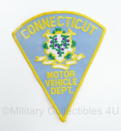 Amerikaanse Politie embleem American Connecticut Motor Vehicle Dept. patch - 14,5 x 12,5 cm - origineel