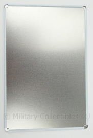 Metalen plaat "Warning: Forget the dog, Beware the owner" - 30 x 20 cm - nieuw