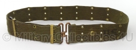 Pistol belt OD - M1951  - met stempels - origineel US Army