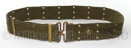 Pistol belt OD - origineel M1951 M51 US Army - identiek aan US wo2 M36 model groen - origineel!