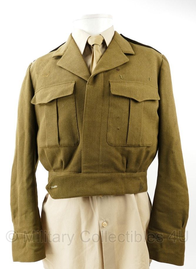 MVO 1956 Officiers battledress jas - maat Medium - origineel