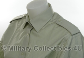 KL DT2000 DAMES blouse licht groen - lange mouw - licht gebruikt - maat 48-5 - origineel