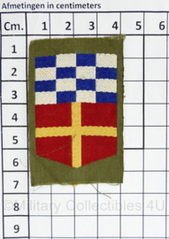 Natres Korps Nationale Reserve eenheid embleem vorig model -  6,5 x 4 cm - origineel