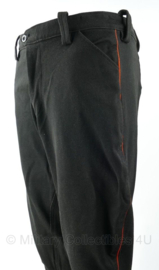Zwarte pofbroek broek met rode bies - 86 cm buikomtrek - gedragen - origineel