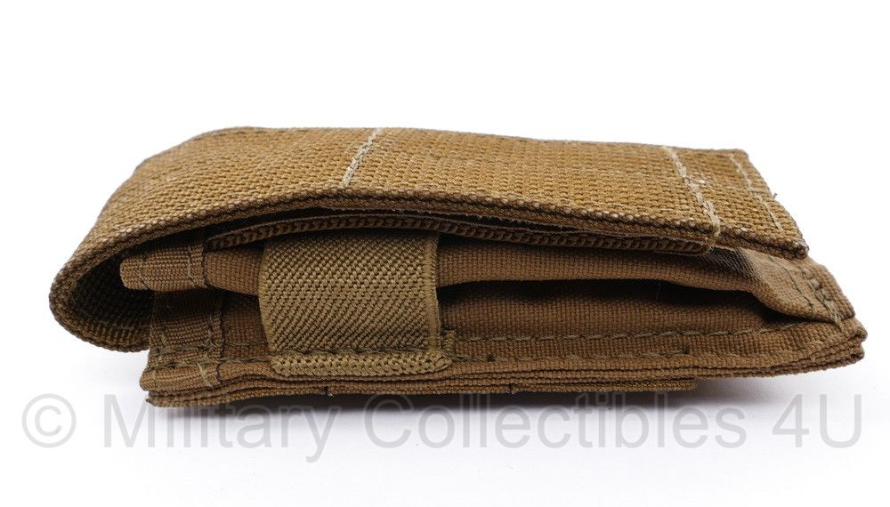 Warrior Assault Systems Coyote Single Pistol mag pouch MOLLE - afmetingen 15½ x 5 x 19 cm - origineel