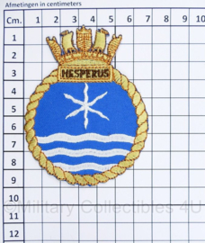 Britse Royal Navy HMS Hesperus patch - nieuw gemaakt!