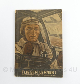 WO2 Duits RLB en Luftwaffe handboekje voor Piloten - Fliegen Lernen! - 15 x 10 cm - origineel