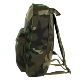 Kinder rugzak Woodland camo - 30 x 12 x 35 cm - nieuw gemaakt