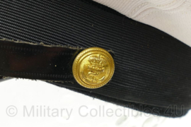 Koninklijke Marine platte pet 1957 met extra tropen khaki overtrek - maat M/57 cm - origineel