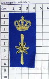 Koninklijke Marine  Dienstvak emblemen vliegenier - 8 x 4 cm - origineel