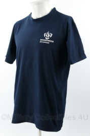 Nederlandse Brandweer Zevenaar t-shirt donkerblauw - maat Medium - gedragen - origineel