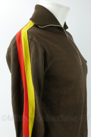 DDR NVA trainingsjack met broek NVA Trainingskleidung braun - maat K 44 - origineel