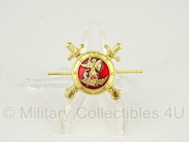 Russisch USSR metalen petembleem Russische symbool met zwaarden - origineel