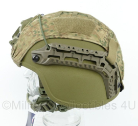 Galvion Doks Revision helm Baltskin Viper P6N met NFP Tan cover - maat 3 (54,6 tm. 57,9 cm.) =  Medium  -licht gebruikt - origineel